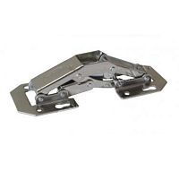 Петля мебельная 8-ми шарнирная без врезки малая, SOLLER 8Ш-78 3234,  126-029  /50/500/ Петля мебельная 8-ми шарнирная без врезки малая, SOLLER 8Ш-78 3234,  126-029  /50/500/