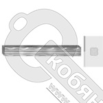 Квадрат 10 Д2 битая грань с просечкой 3000 мм СП фото 2 Квадрат 10 Д2 битая грань с просечкой 3000 мм СП фото 2