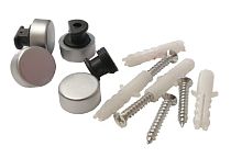 Держатели для зеркал Т-100, матовый хром (компл. 4 шт.), 106204 Держатели для зеркал Т-100, матовый хром (компл. 4 шт.), 106204