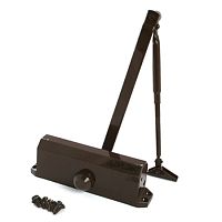 Доводчик DIPLOMAT 604А EN4, с рычажной тягой (АРКТИКА до-40), цвет-коричневый Доводчик DIPLOMAT 604А EN4, с рычажной тягой (АРКТИКА до-40), цвет-коричневый