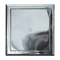 Люк ревизионный пластиковый 150х200 мм, хром, AD1520 Люк ревизионный пластиковый 150х200 мм, хром, AD1520