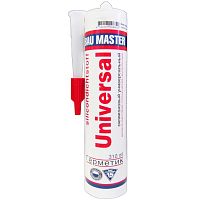 Герметик силиконовый прозрачный Bau Master Universal 310 мл 1470*** Герметик силиконовый прозрачный Bau Master Universal 310 мл 1470***