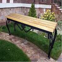 Скамья Сквер, 2.0 м антивандальная Скамья Сквер, 2.0 м антивандальная