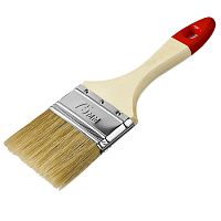 Кисть плоская 75 мм 3", натуральная щетина, деревянная ручка, DEXX, 0100-075_z02 Кисть плоская 75 мм 3", натуральная щетина, деревянная ручка, DEXX, 0100-075_z02