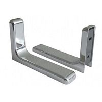 Полкодержатель 237х143х35 мм, хром С33, 127-043 /25/50/ Полкодержатель 237х143х35 мм, хром С33, 127-043 /25/50/