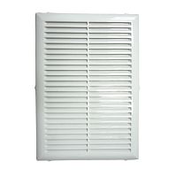 Решетка вентиляционная вытяжная 110х220 мм, белая, ABS-пластик (1122С) Решетка вентиляционная вытяжная 110х220 мм, белая, ABS-пластик (1122С)