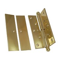 Петля П-150.00Н правая латунь с накладкой Петля П-150.00Н правая латунь с накладкой