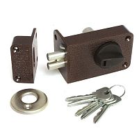 Замок накладной ЗН2-3 медь (16) 00017962 Замок накладной ЗН2-3 медь (16) 00017962