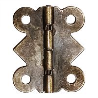 Петля для шкатулки 25х20мм,Цвет: состаренная бронза,D-019-бронза,1шт. Петля для шкатулки 25х20мм,Цвет: состаренная бронза,D-019-бронза,1шт.