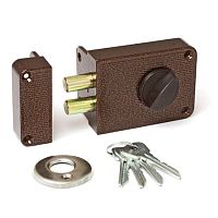 Замок накладной Зенит ЗН 1-3, медь, 00017729 /16/ Замок накладной Зенит ЗН 1-3, медь, 00017729 /16/
