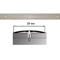 Порог АЛ-163-С 2,0м ДУБ БЕЛЕНЫЙ, Стык алюминевый узкий, 25 мм Порог АЛ-163-С 2,0м ДУБ БЕЛЕНЫЙ, Стык алюминевый узкий, 25 мм