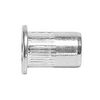 Заклепка-гайка цилиндр. с насечками стандартный борт М5 L=13 /50/ Заклепка-гайка цилиндр. с насечками стандартный борт М5 L=13 /50/