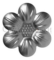 Цветок штампованный 60х1 мм SK23.28.1 Цветок штампованный 60х1 мм SK23.28.1