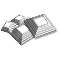 Основание балясины штампованное 44х44 мм кв 14,5х14,5 мм 4901Т/4902 Основание балясины штампованное 44х44 мм кв 14,5х14,5 мм 4901Т/4902