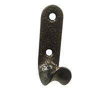 Крючок-вешалка одинарный, антик бронза Крючок-вешалка одинарный, антик бронза