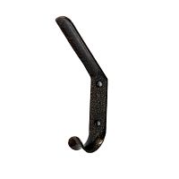 Крючок-вешалка двойной, антик бронза /100/ Крючок-вешалка двойной, антик бронза /100/