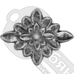 Накладка кованая 80х95х7 мм 1428 фото 2 Накладка кованая 80х95х7 мм 1428 фото 2