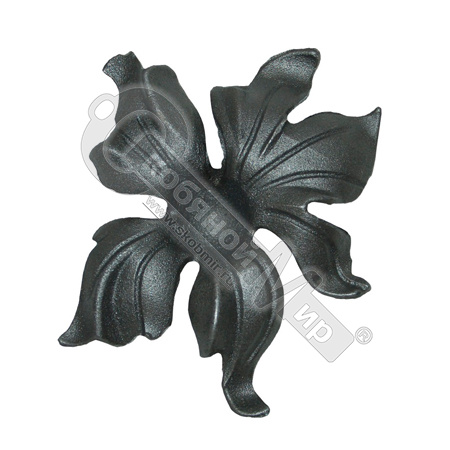 Цветок литой 145х145 мм (М) Цветок литой 145х145 мм (М)