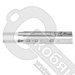 Направляющие шариковые 400 мм, с доводчиком LS,  11812 фото 2 Направляющие шариковые 400 мм, с доводчиком LS,  11812 фото 2