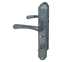 Ручка на планке РДП1-006/В-42С-АС-П -антик сереб.прав. с верт./15/ Ручка на планке РДП1-006/В-42С-АС-П -антик сереб.прав. с верт./15/