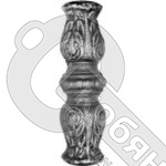 Ножка круглая нерегулируемая 30х750 мм, белый, 129026 фото 2 Ножка круглая нерегулируемая 30х750 мм, белый, 129026 фото 2