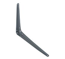 Уголок-кронштейн для полок 250х200 мм, серый, 5575*** Уголок-кронштейн для полок 250х200 мм, серый, 5575***