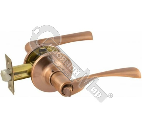 Защелка ЗВ2-03-Э "Нора-М" стар. медь фикс 14396 Защелка ЗВ2-03-Э "Нора-М" стар. медь фикс 14396