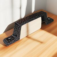 Ручка скоба оконная РС-60-С антик серебро (20) Ручка скоба оконная РС-60-С антик серебро (20)