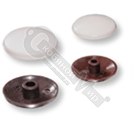 Колпачки декор. для рам. дюб. ADK Z 10 белый /100/*** Колпачки декор. для рам. дюб. ADK Z 10 белый /100/***