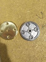 Комплект деталей подложка с вкладышем к ручке ПД-2, КД-ПД-2 Комплект деталей подложка с вкладышем к ручке ПД-2, КД-ПД-2