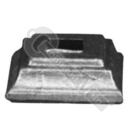 Основание балясины штампованное 44х44 мм кв 13,5х13,5 мм 44.127/4701Т/13.327/7.327 Основание балясины штампованное 44х44 мм кв 13,5х13,5 мм 44.127/4701Т/13.327/7.327