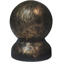 Заглушка с шаром штампованная круглая 40х40х1 мм 3114/1/2240Т Заглушка с шаром штампованная круглая 40х40х1 мм 3114/1/2240Т