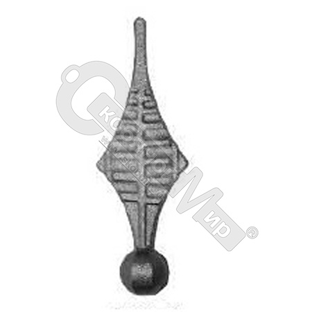 Пика кованая 168х55х28 мм, 12973 Пика кованая 168х55х28 мм, 12973