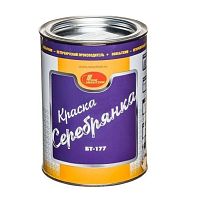 Краска серебрянка БТ-177 (1,0 л), НБХ Краска серебрянка БТ-177 (1,0 л), НБХ