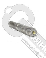 Петля каплевидная с подшипником, 30х180 мм, с масленкой /4/6/24/ фото 2 Петля каплевидная с подшипником, 30х180 мм, с масленкой /4/6/24/ фото 2