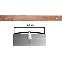 Порог АЛ-163-С 1,5м ЧЕРЕШНЯ, Стык алюминевый узкий, 25 мм Порог АЛ-163-С 1,5м ЧЕРЕШНЯ, Стык алюминевый узкий, 25 мм