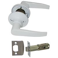 Ручка межкомн.Латунина 6413 WW/ PS белый полимер Ручка межкомн.Латунина 6413 WW/ PS белый полимер