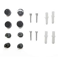 106206 Зеркалодержатель Т-100 черный( в компл. 4 шт) 106206 Зеркалодержатель Т-100 черный( в компл. 4 шт)