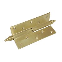 Петля П-180 левая сталь/латунь матовая Петля П-180 левая сталь/латунь матовая