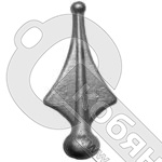 Пика кованая 110х55х25 мм 5552Т фото 2 Пика кованая 110х55х25 мм 5552Т фото 2