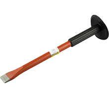 Зубило с протектором по камню и бетону (плоское) 22 х 300 мм, сталь 45, STAYER Red Force, 2120-30 Зубило с протектором по камню и бетону (плоское) 22 х 300 мм, сталь 45, STAYER Red Force, 2120-30