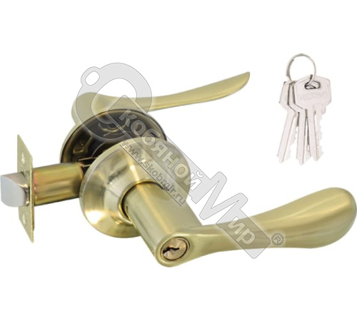 Ручка ЗВ3-01 "Нора-М" мат.золото 15661 Ручка ЗВ3-01 "Нора-М" мат.золото 15661