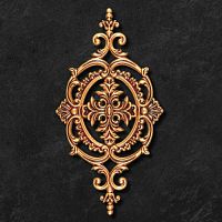 Накладка кованая 400х210 мм 158 Иран Накладка кованая 400х210 мм 158 Иран