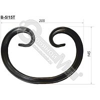 Вензель В-5/15Т 210х140х15 мм СП Вензель В-5/15Т 210х140х15 мм СП