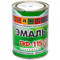 Эмаль ПАЛИТРА ПФ-115 зеленая 1.9кг 124452 Эмаль ПАЛИТРА ПФ-115 зеленая 1.9кг 124452