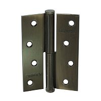 Петля л.сталь 100х70х2,5 АВ антич.бронза Петля л.сталь 100х70х2,5 АВ антич.бронза