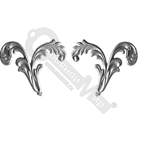 Накладка штампованная пара 310х270х1 мм 19796 Накладка штампованная пара 310х270х1 мм 19796