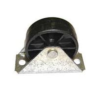 Опора роликовая выкатная Н-44, цинк 259, 109422 Опора роликовая выкатная Н-44, цинк 259, 109422