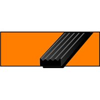 Уплотнитель SD-69/26С 10х5 мм, черный, 100 м Уплотнитель SD-69/26С 10х5 мм, черный, 100 м