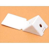 Полкодержатель шкафа-купе №23, белый /100/1000/ Полкодержатель шкафа-купе №23, белый /100/1000/